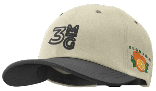PRE-ORDER! 3MG Cream & Black Cap - Florida